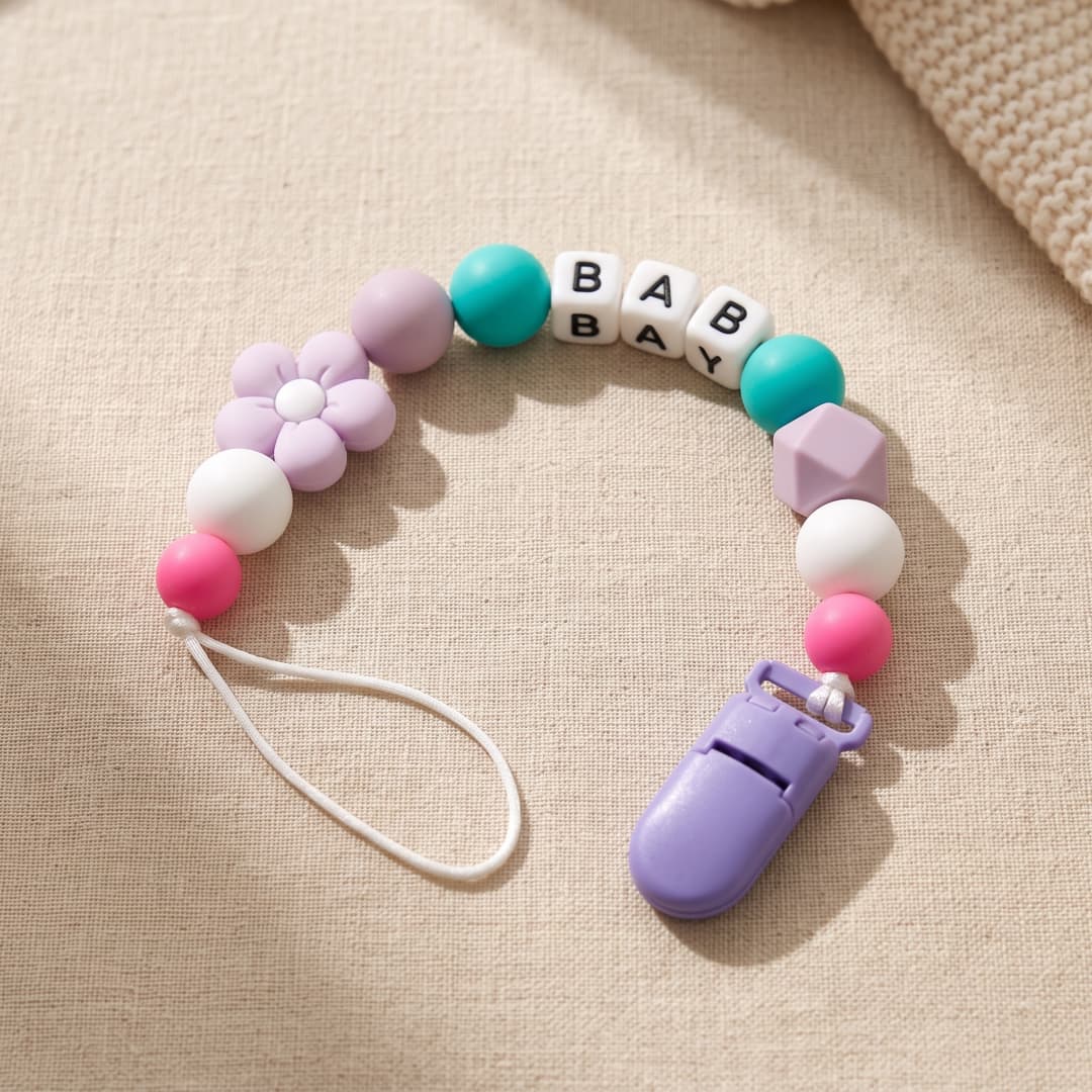 Personalized Pacifier Clip Cus - огляд і ціна Baby Pacifier Clip