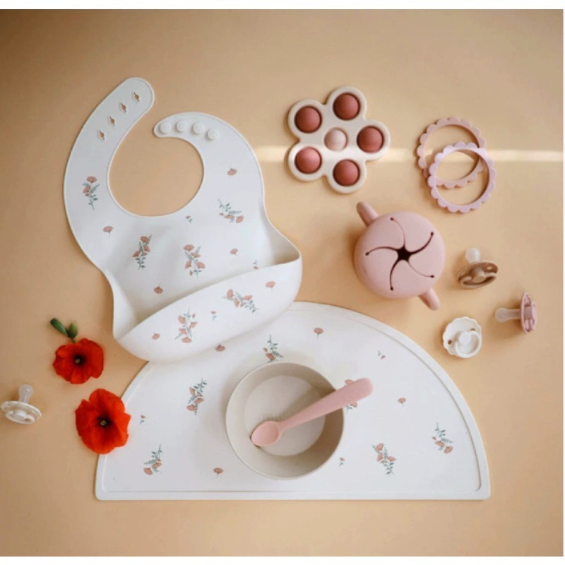 Suit Cute Feeding Bib, Food Bi - огляд і ціна Silicone Baby Bibs