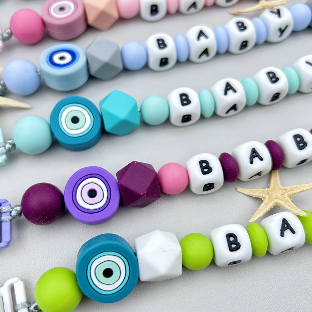 Custom English Russian Silicon - огляд і ціна Baby Pacifier Clip
