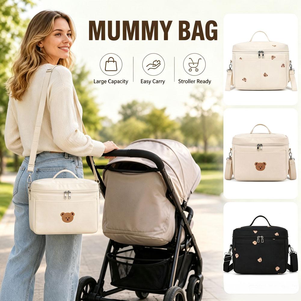 Cute Bear Bottle Cooler Bag Th - огляд і ціна Diaper Bag Backpack