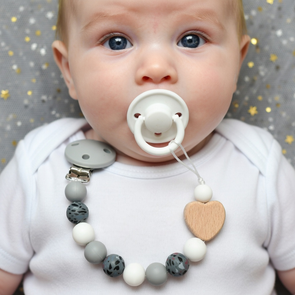 Personalized Name Handmade Bee - огляд і ціна Baby Pacifier Clip