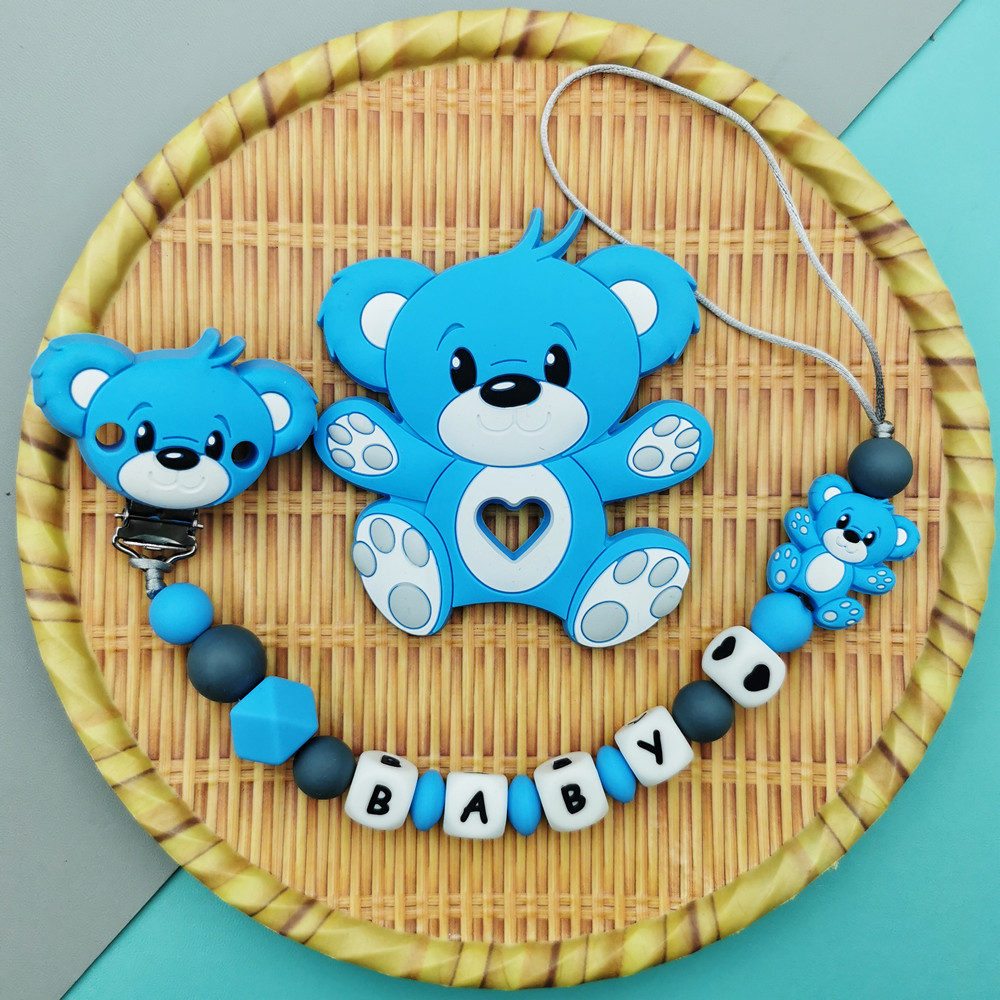 Custom English Russian Silicon - огляд і ціна Baby Pacifier Clip