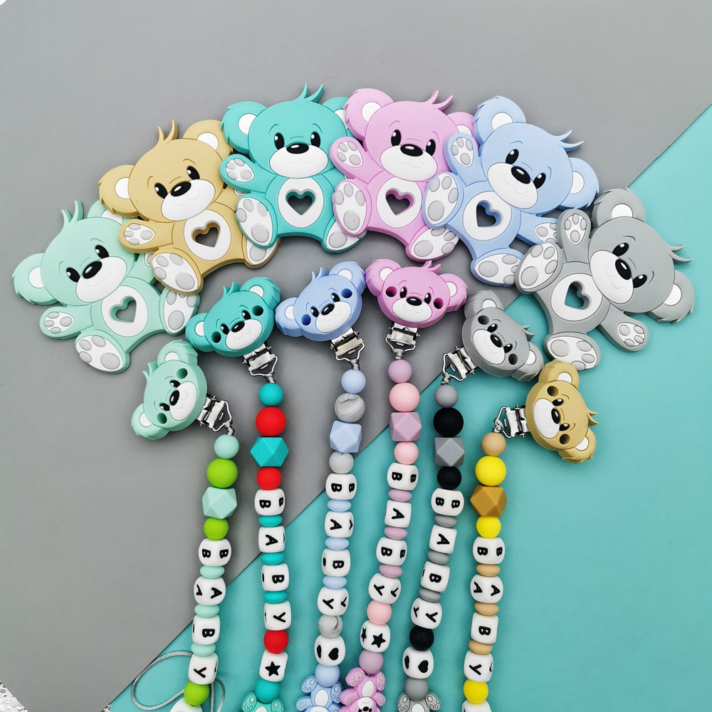Custom English Russian Silicon - огляд і ціна Baby Pacifier Clip