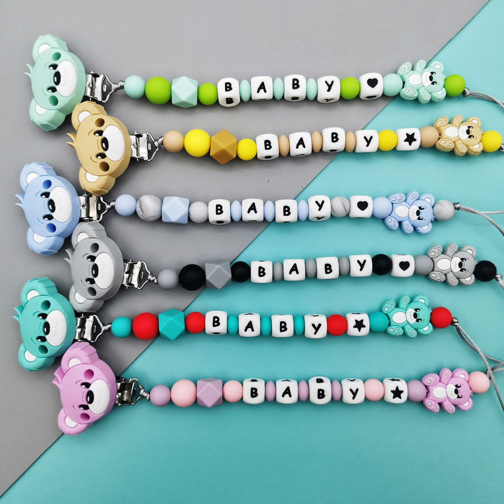Custom English Russian Silicon - огляд і ціна Baby Pacifier Clip