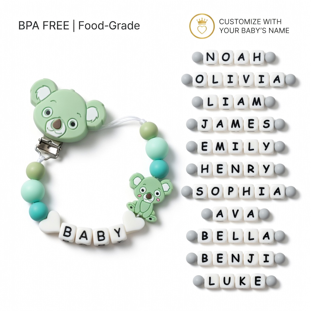 Silicone Baby Pacifier Clip Te - огляд і ціна Baby Pacifier Clip