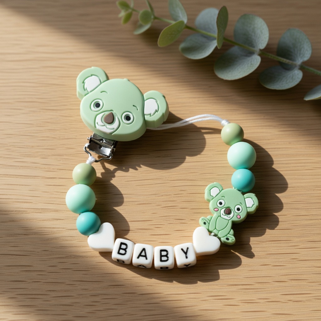 Silicone Baby Pacifier Clip Te - огляд і ціна Baby Pacifier Clip