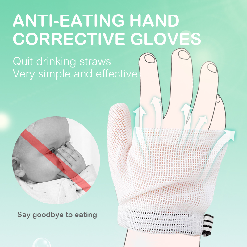 Baby Anti-eating Hand Gloves B - огляд і ціна Teething Mitten Baby