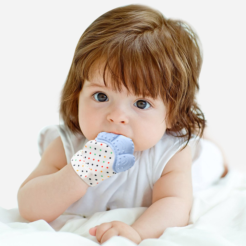 Cartoon Printed Children's Glo - огляд і ціна Teething Mitten Baby