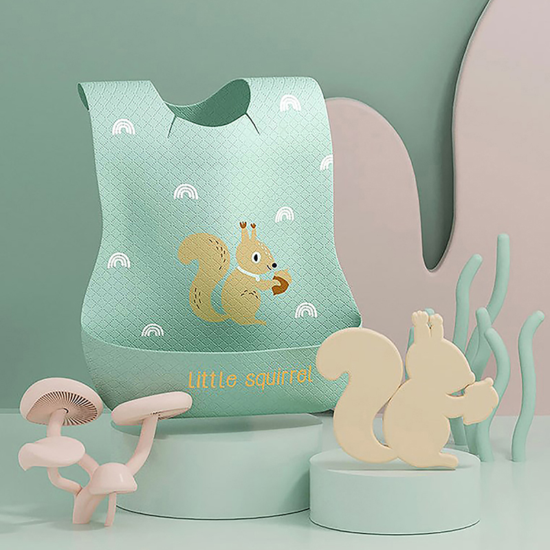 Waterproof Adjustable Food Fee - огляд і ціна Silicone Baby Bibs