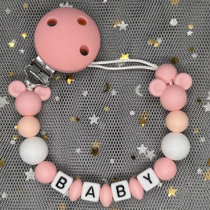 Baby Pacifier Clip Personalise - огляд і ціна Baby Pacifier Clip