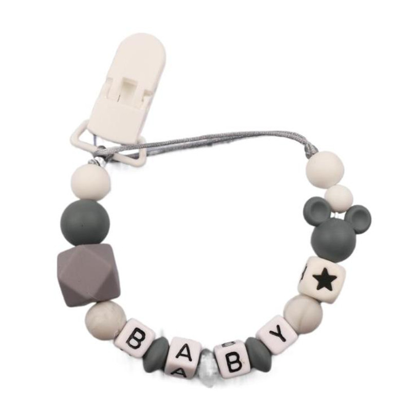 Baby Personalized Name Silicon - огляд і ціна Baby Pacifier Clip