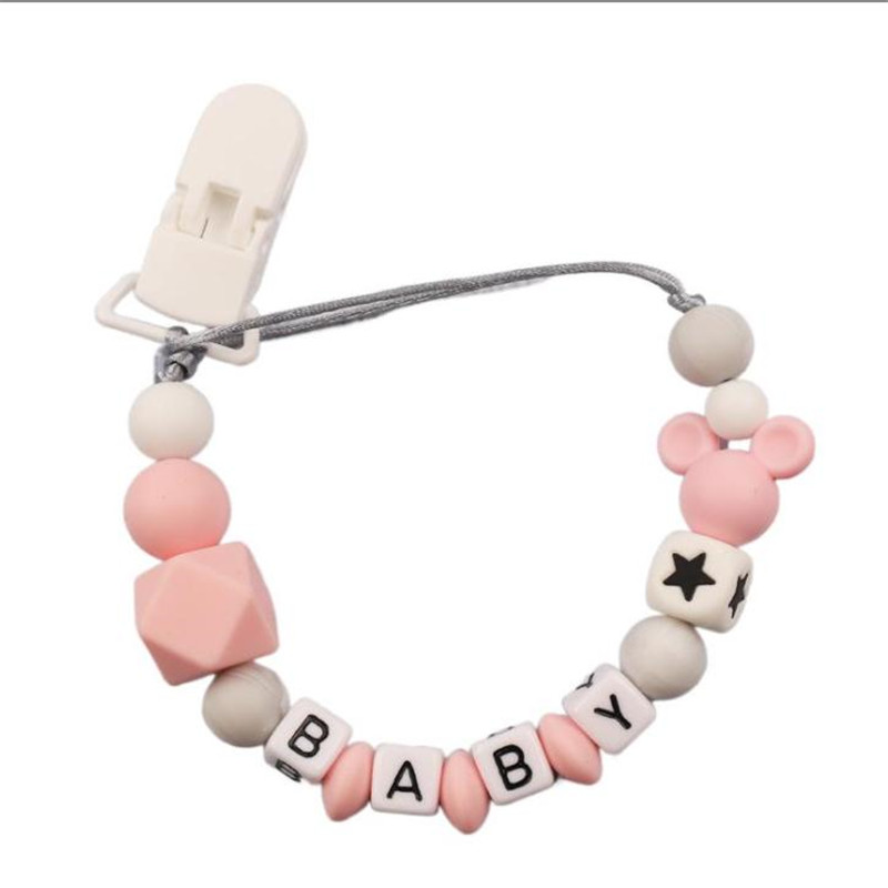 Baby Personalized Name Silicon - огляд і ціна Baby Pacifier Clip