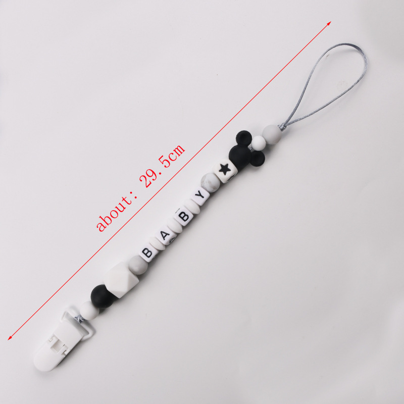 Baby Personalized Name Silicon - огляд і ціна Baby Pacifier Clip