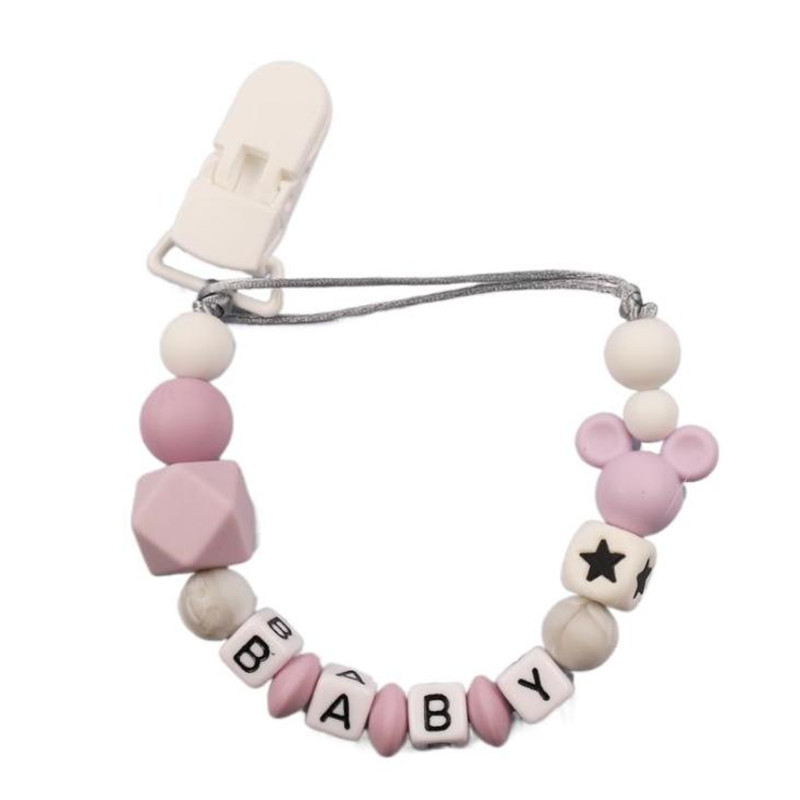 Baby Personalized Name Silicon - огляд і ціна Baby Pacifier Clip