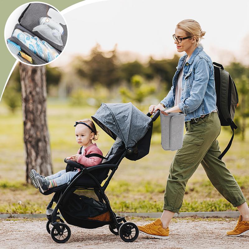 Small Diaper Pouch Foldable Po - огляд і ціна Diaper Bag Backpack