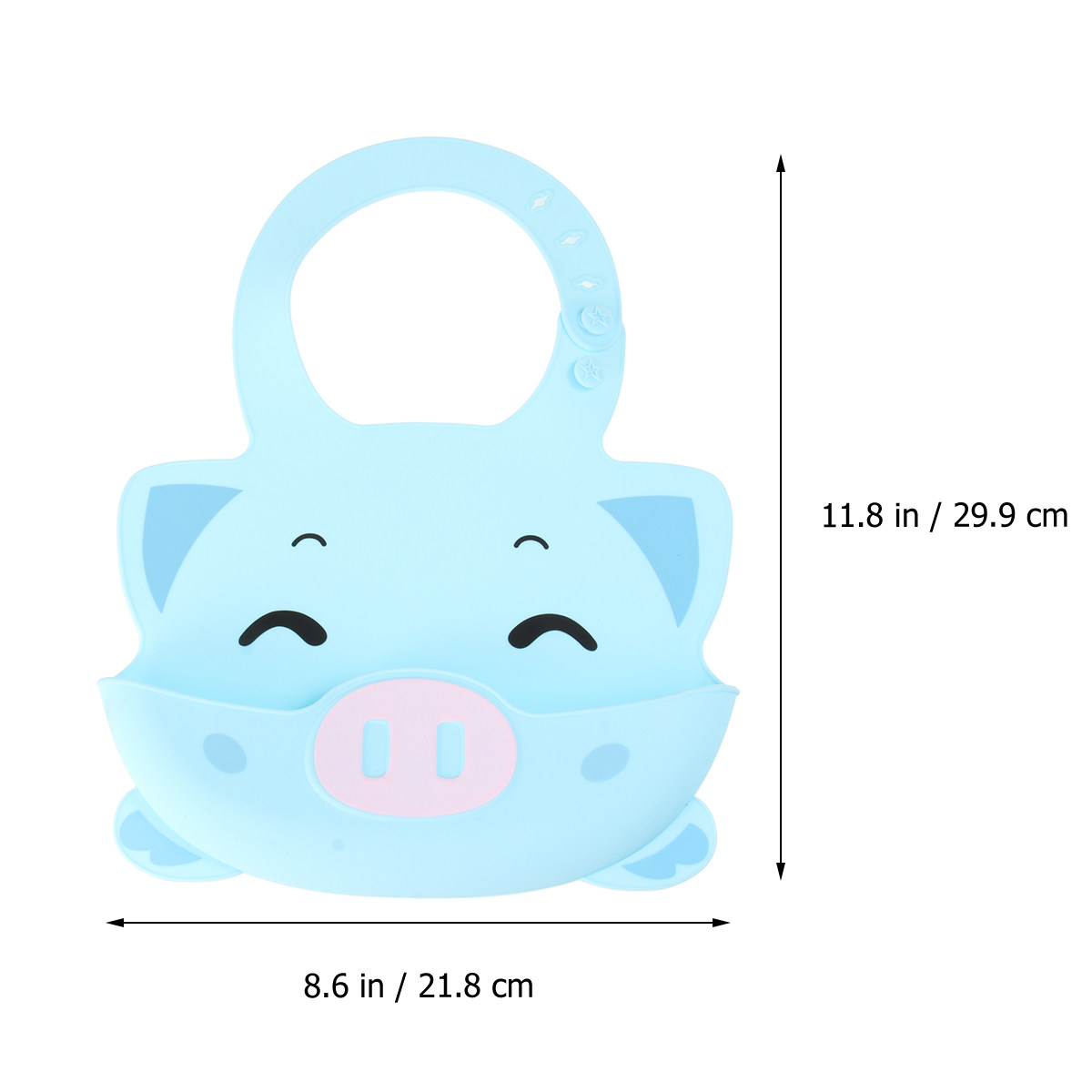 1Pcs Silicone Baby Bib Waterpr - огляд і ціна Silicone Baby Bibs