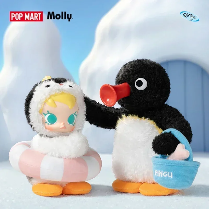 POP MART Baby Molly X Pingu Ha - огляд і ціна Baby Products Packaging